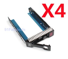 4X GEN 9/GEN8 651314-001 Hard Drive Caddy 3.5 LFF SAS SATA HDD Tray 651320-001  picture