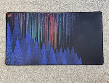 Linus Tech Tips Northern Lights Patterned Desk Pad - 900mm by 500mm picture