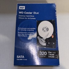 Vintage 320GB WD Caviar Blue SATA 7200 RPM Hard Drive  WDBAAX3200ENC OPEN BOX picture