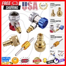 Car A/C R1234YF R134A Adapters, AC R134 R1234 R 134A 1234YF Quick Couplers Co... picture