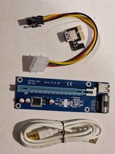 PCS GPU Riser PCE164P-N03 VER003 PCI-E 1X TO 16X ADAPTER picture
