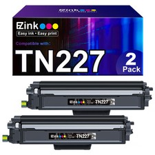 E Z Ink TN227 Compatible High Yield Toner Cartridges 2 Pack Black picture
