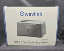 NEW WAVLINK USB 3.0 DUAL BAY DOCKING STATION - 2.5 & 3.5 HDD SSD - WL-ST342U picture