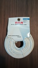 RCA 50ft CAT 3 Station Wire TP003WH Insulated Line Works W Phones NEW picture
