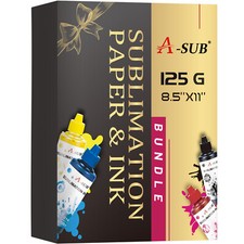A-SUB Sublimation Starter Kit - A-SUB Sublimation Paper and Sublimation Ink picture