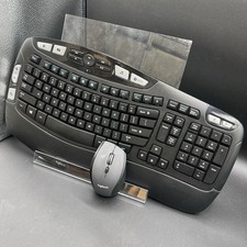 Logitech MK570 Comfort Wave Wireless Keyboard (K350) Mouse (M705) Combo + Dongle picture