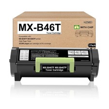 High Yield MXB46T MX-B46T Black Toner Cartridge with Chip Compatible for Shar... picture