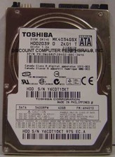 Toshiba 40GB SATA 2.5