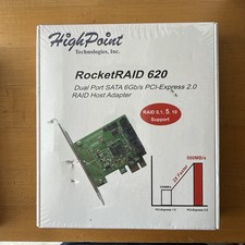HighPoint Rocket 620A (2 Channel) Dual Port SATA 6Gb/s PCI-E x1 Low Profile Host picture