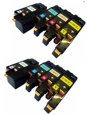 8-Pk/Pack Toner Cartridge for Dell 1250 1250C 1355cn C1760NW C1765NF C1765NFW picture