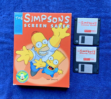 Vintage Mac Software - The Simpsons Screen Saver v.1; Boxed; All Original picture