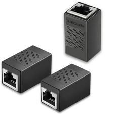 3 PCS RJ45 Cat6 Coupler Female To Female Ethernet Adapter For Cat7/Cat5e picture