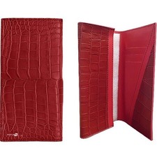 Credit Card Case Compatible With Signature Touch Red Alligator Cover 5.5