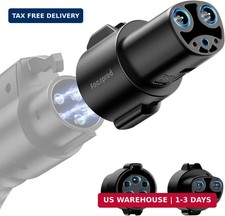 FOCSPROD J1772 to Tesla Charger Adapter, Max 80A 250V Fast Charging J1772 to NAC picture