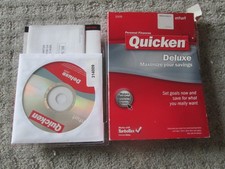 2009 Quicken Deluxe Intuit Disc Only  No Key Code~~ picture
