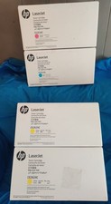 HP 647 647A CE261AC CE262AC CE263AC Toner Cartridges=4 2-Yellow 1-Cyan 1-Magenta picture