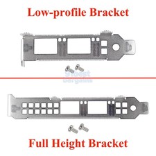 Lot Low-profile/Full Height Bracket For Intel X520-DA2 X520-SR2 X710-DA2 82599ES picture