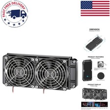 12 Pipe Aluminum Water Cooling Radiator with Fan for Optimal PC Performance picture
