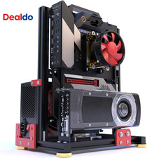 DIY Aluminium Pc Open Case Computer Chassis Test Bench Support Water Cooling Sup picture