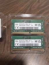 SK hynix 8GB KIT (2X 4GB) 1Rx16 PC4-3200AA-SC0-11 HMA851SDJR6N-XN NO AD RAM picture