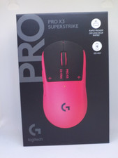 New Logitech G PRO X3 SUPERSTRIKE Gaming Mouse - Magenta picture