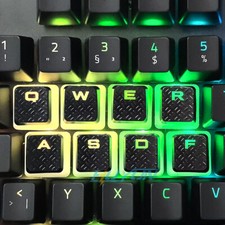 Replacement 10Pcs Pudding Keycaps For Corsair K100 K70 Pro Mech Gaming Keys picture