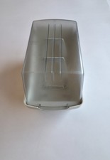 Vintage Fellowes 3.5'' Diskette Tray Floppy Disk Storage Box Case Lid picture