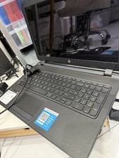 HP 15-f233wm Laptop For Parts/ Repairs, Boots to BIOS, No HDD, Cracked Screen picture