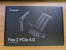 Fractal Design Flex 2 PCIe 4.0 Black Vertical GPU Riser with Bracket picture