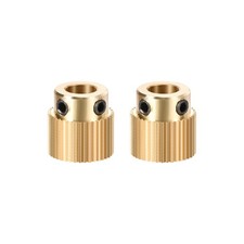 Brass Drive Gear Extruder Wheel 40 Teeth 5mm Bore 2pcs picture