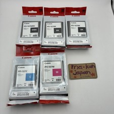 CANON PFI-107 Ink Cartridge 5-Pack New Sealed Expired Ink Gift Idea/mj35 picture