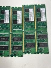 Lot of 24 Nanya NT128D64SH4B0G-75B 128MB DDR PC2100 266MHz Desktop Memory RAM picture