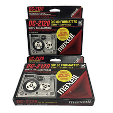 New Factory Sealed Maxell DC-2120 Mini  1/4