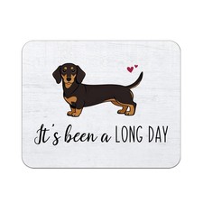 Dachshund Mouse Pad for Desk, Dachshund Lover Gifts, Funny Sausage Wiener Dog... picture