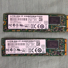 Lot of 2 Lite-On L8T-256L9G-HP 256GB M.2 Internal SSD Removable for PC Laptop picture