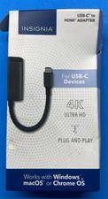 Insignia USB-C to 4K Ultra HD HDMI Adapter NS-PA3CHD Black picture