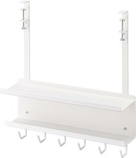 Yamazaki Under-Desk Cable & Router Storage Rack, White, 40 x 11.5 x 43 cm, Smart picture