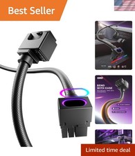 Hydrus-8PIN GPU PSU Extension Cable ARGB Light, Copper Wire Power Extension C... picture