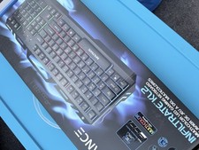 ENHANCE Infiltrate KL2 Illuminated LED Gaming Keyboard, Black, English QWERTY picture