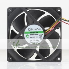 Sunon PMD1209PTV1-A DC12V 5.6W 9025 90x90x25mm 4-Wire Original Axial Cooling Fan picture