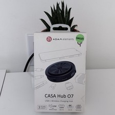 New ADAM elements CASA Hub 07 USB-C Wireless Charging Hub AAPADHUB07BK picture