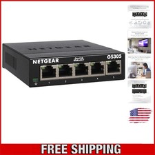 Compact 5-Port Gigabit Ethernet Switch GS305 - Metal Case, No Setup Needed picture