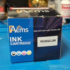 FACMS Compatible Ink Cartridge PG245XL Black & CL246XL Tri-Color for Canon picture