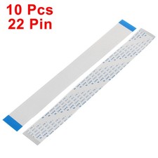 A Type 10Pcs 1.0mm Pitch 22 Pin AWM 20624 80C 60V VW-1 FFC Cable 200mm picture