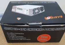 Logisys 480W 20+ 4 Pin Switching Power Supply DC Output picture