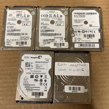 LOT Of (5) Hitachi, Seagate, Samsung, Toshiba 640GB SATA 2.5