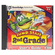 JumpStart 2nd Grade Educational Computer PC Game 1996 CD-ROM picture