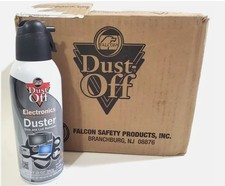 Falcon Dust-Off Compressed Computer Gas Duster 10 oz 12 Cans picture
