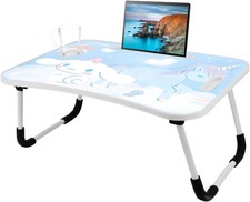 Kawaii Laptop Desk Foldable Kawaii Bed Desk Table Cute Folding Breakfast Tray picture