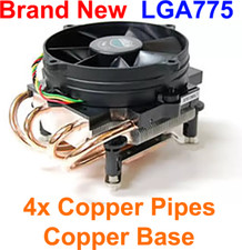 Cooler Master LGA775 Super Duty Copper Pipes Base Heatsink Quiet PWM Cooling Fan picture